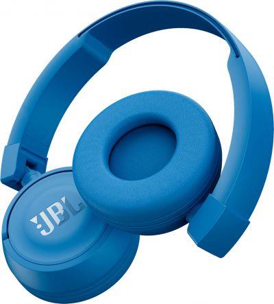 JBL Cuffie a padiglione JBL T450BT bluetooth 11 h di autonomia blu
